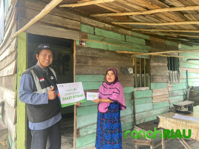 Tokopedia dan IZI Riau salurkan Paket Zakat Fitrah langsung ke Rumah Dhuafa